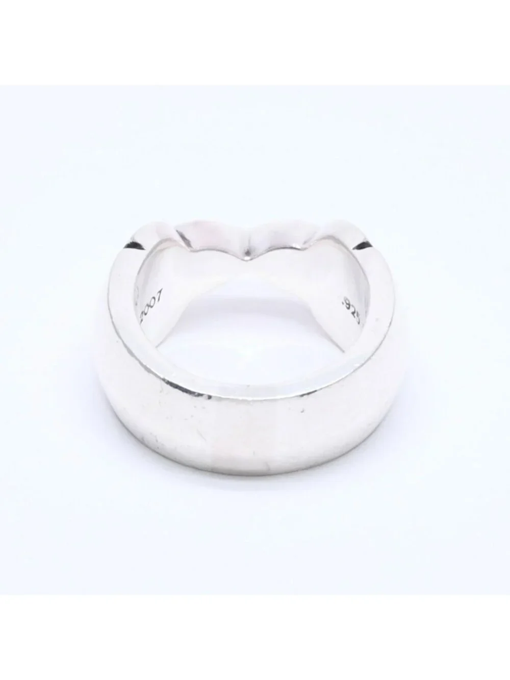 Chrome Hearts Double Fleur Knee Flaanie Ring 925 Sterling Silver